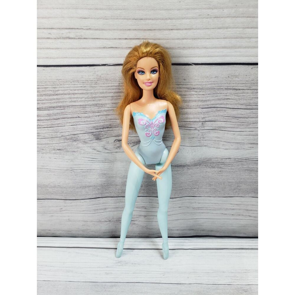 Mattel You can be Anything Ballerina Barbie Ballet Doll Blue